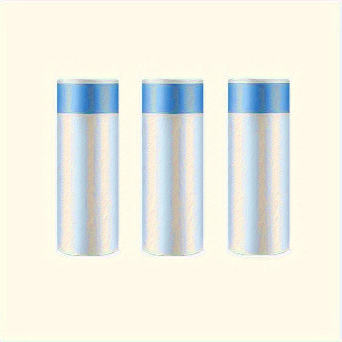 3 Rolls, 45pcs Per Roll, Small Drawstring Trash Bags for 4-Gallon Containers, Plastic Liners for Garbage Cans, Suitable for Bathrooms, Restrooms, Bedrooms, And Office Toilets.