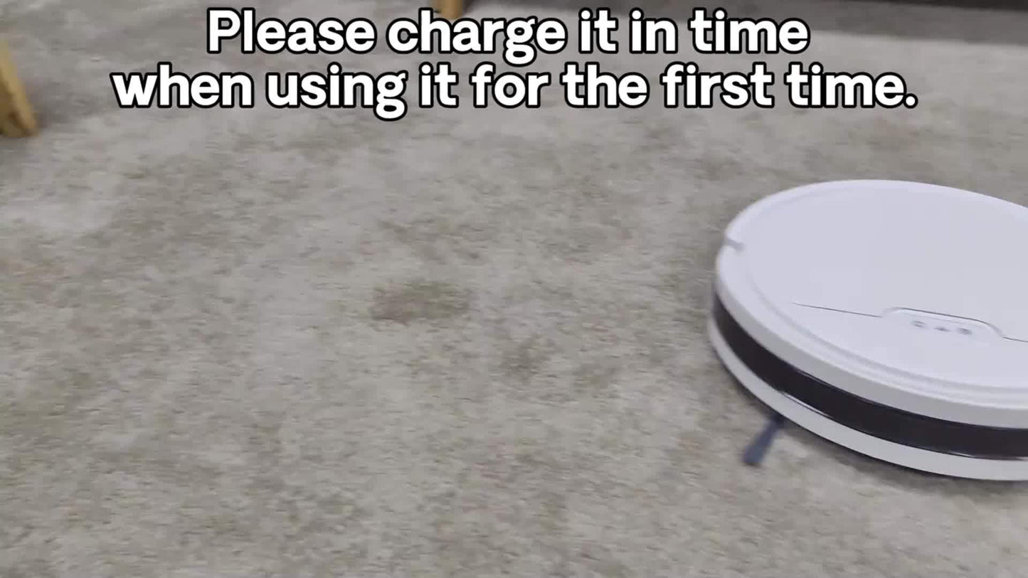 Robotic Vacuum Cleaner And Mop Combo, 5000Pa Strong Suction, Multiple Cleaning Modes, 2in 1 Robot Vacuum Cleaner, APP/Remote/Alexa Voice Control, Automatic Self-Charging, Ideal for Pet Hair, Hard Floor And Low-Pile Carpet, Ro