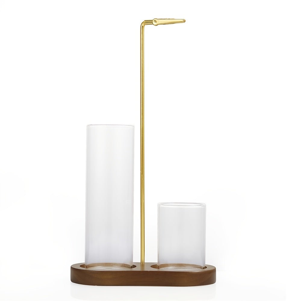 2-in-1 Incense Candle Stand Anti Fly Ash Incense Burner Detachable Glass Ash Plate Incense Candle Storage 2-in-1 Meditation Yoga Incense Furniture Home Ornament (Multi functional Design Creative Gift), Perfect for Thanksgivin