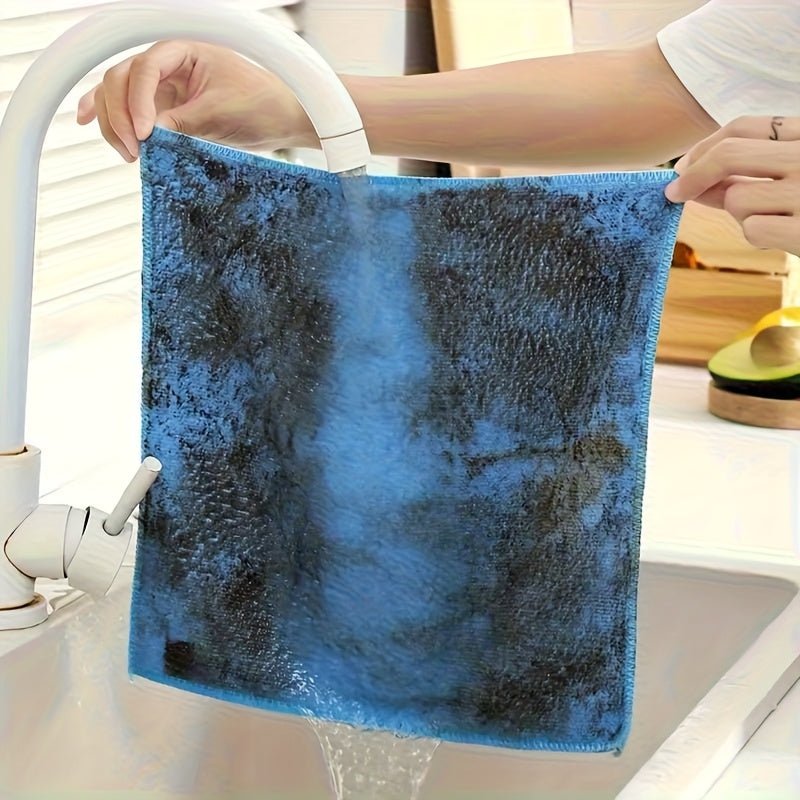 2pcs Options: 20/10pcs Multi-Purpose Microfiber Cleaning Cloths, Reusable & Quick-Dry Towels for Kitchen, Yard, and Commercial Use - Washable Gift Set