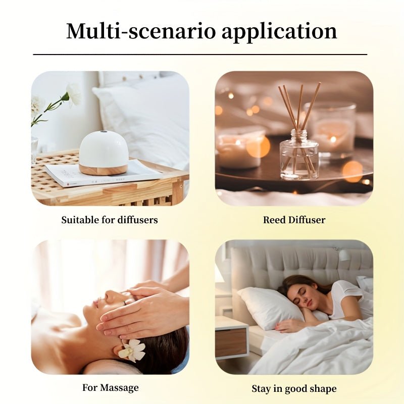 TOWATAP Vanilla Essential Oil 100ml/3.4fl.oz - Plant Extracted Moisturizing & Nourishing Oil for Dry Light Beige, Long-Lasting Fragrance, Suitable for Face & Body, Massage, Shower, Humidifier, Candle Making, All Light Beige T