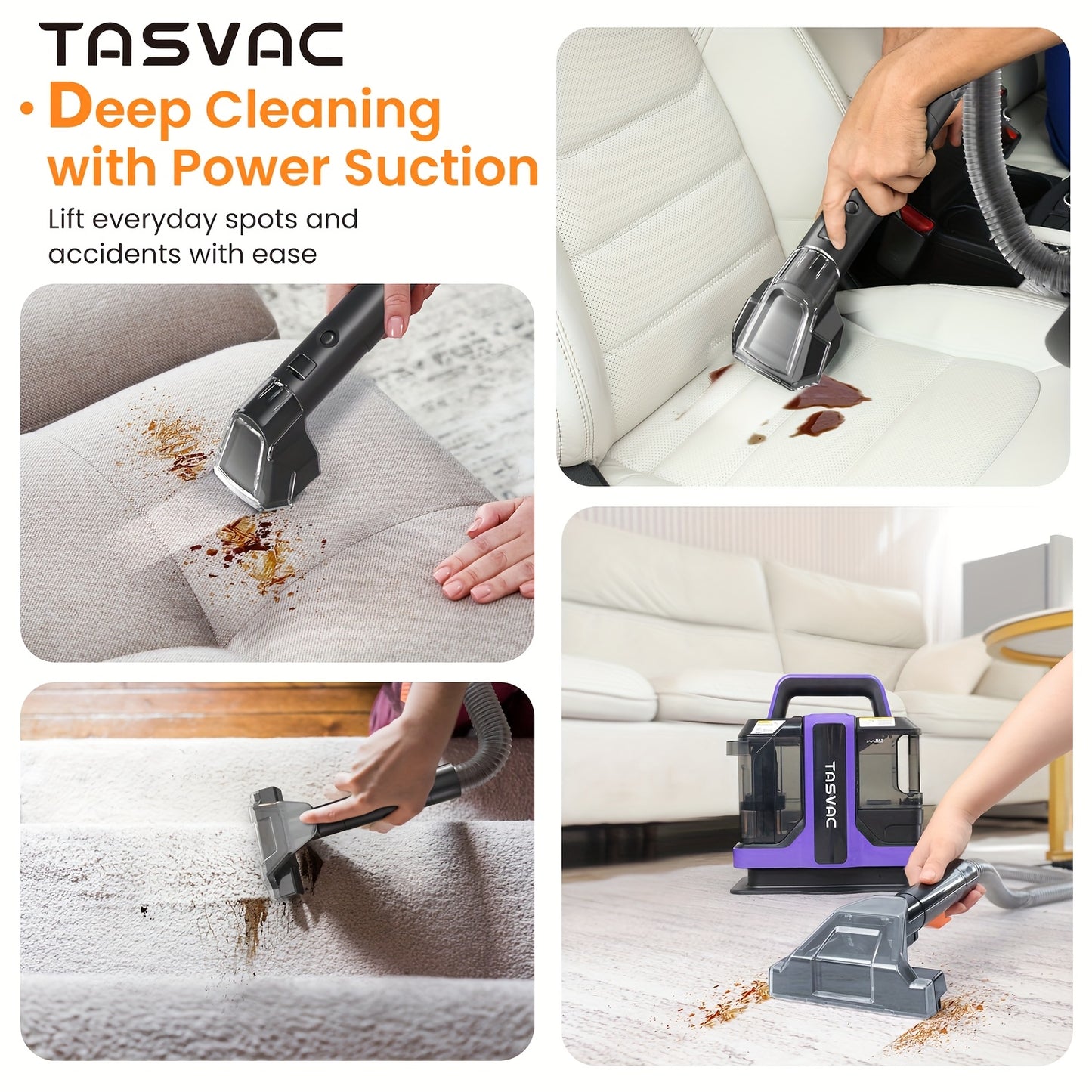 [Wired Vacuum SuperDeal] Wired Vacuum SuperDeal - Advanced Cleaning System for Home & Car | Pet Hair Pro Power | Multi-Surface Master Kit with Self-Standing Dock & Extended Accessories, Car Vacuum Cleaner, Vacuum Cleaner for