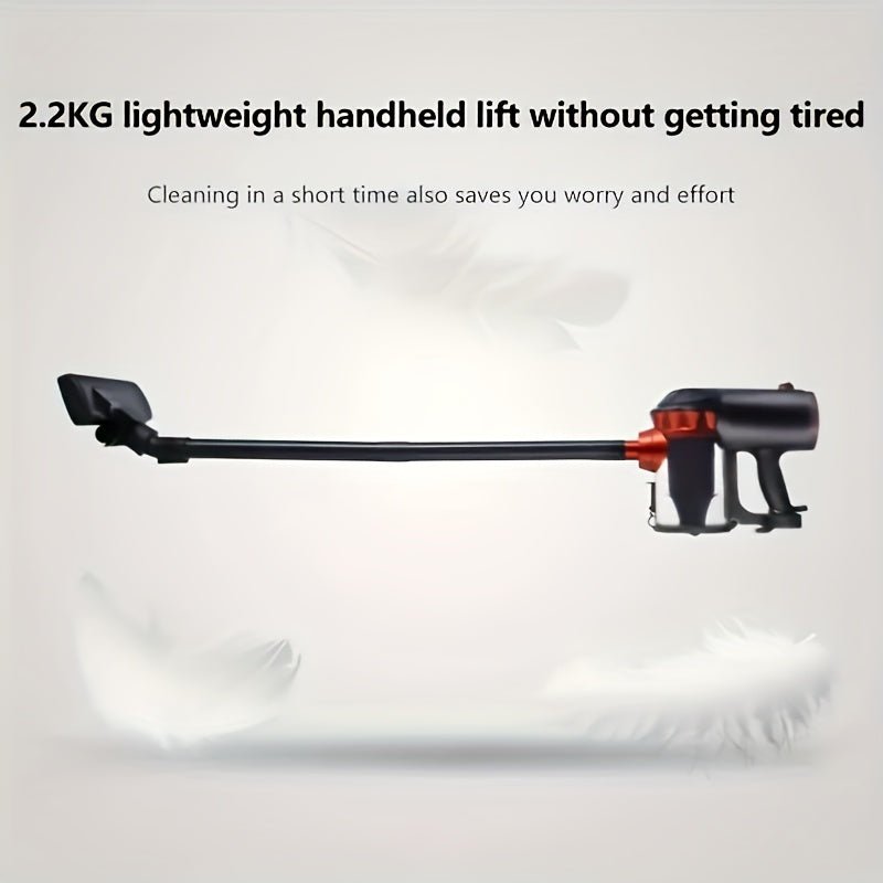 1pc, 110V Vacuum Cleaner 18KPA Wet&Dry 600W High Power Vacuum Cleaner, Portable Household Low Noise Handheld Vacuum For Pet Hair, Hard Floor And Carpet, 4-in-1 Lightweight Handheld Rod Vacuum Cleaner
