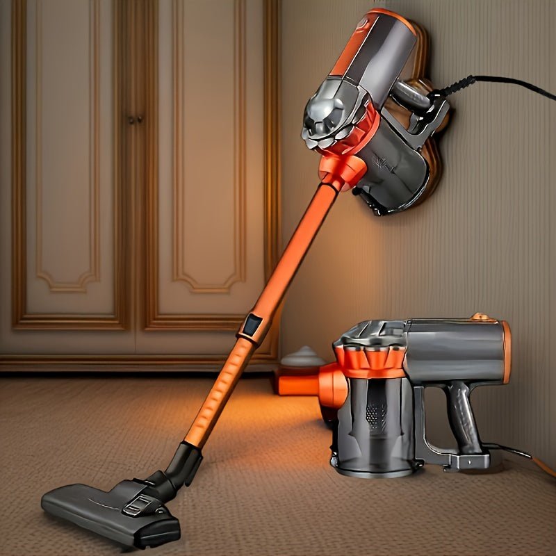 1pc, 110V Vacuum Cleaner 18KPA Wet&Dry 600W High Power Vacuum Cleaner, Portable Household Low Noise Handheld Vacuum For Pet Hair, Hard Floor And Carpet, 4-in-1 Lightweight Handheld Rod Vacuum Cleaner