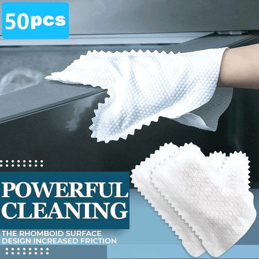 50/100pcs Microfiber Dusting Gloves - Multi-Purpose, Dual-Use Wet and Dry Ultrafine Fibers, Easy to Clean, Lint-Free, Reusable, Handheld Cleaning Cloths for Home, Kitchen, Bathroom, Bedroom, Living Roo