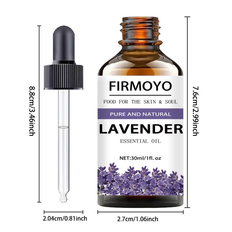 Natural lavender essential oil,30ml/100ml, high concentration of fragrance,plant extracts,facial moisturising essence, easy to absorb non-greasy,so that the Light Beige looks more shiny,suitable for face, body, hair, massage,