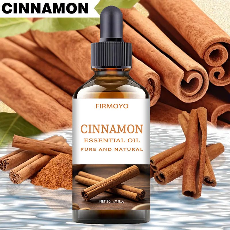 100ml (3.38fl.oz) Cinnamon Essential Oil -,, Alcohol-Free, for Hair, Light Beige, Massage, Diffusers, Moisturizing, Suitable for All Light Beige Types (Dry, Sensitive, -Prone, Oily) - Men & Women - in Amber Glass Bottle with
