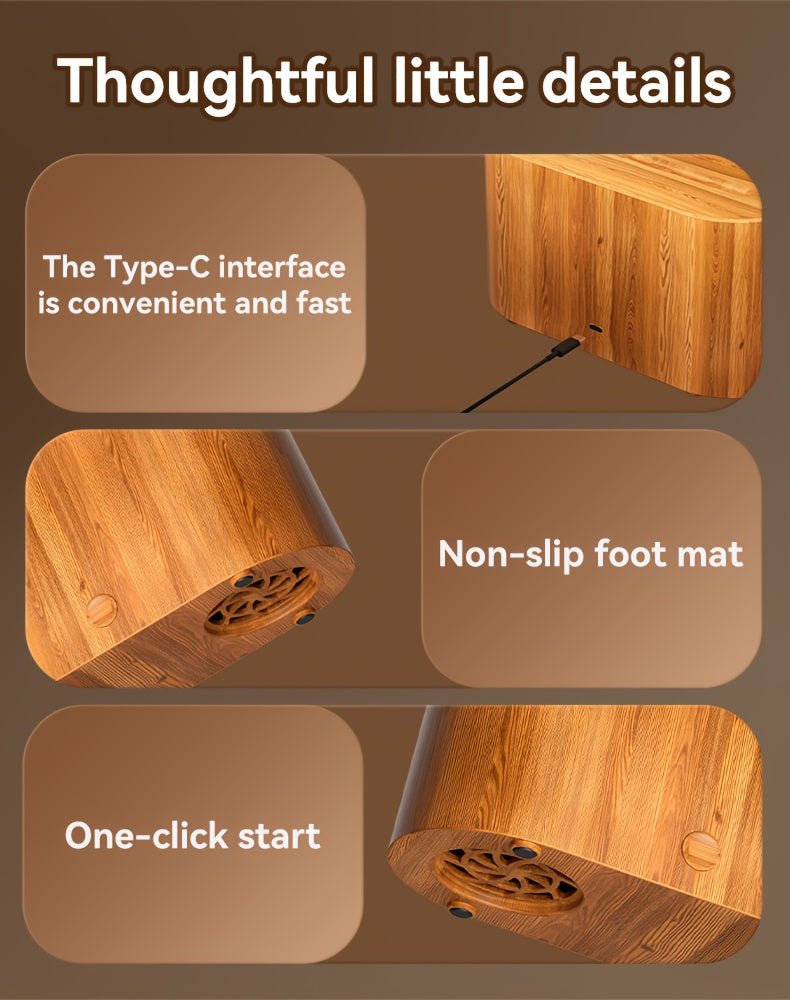 [Aroma Diffuser | Humidifier] 7-color Simulated Flame LED Night Light Humidifier And Aroma Diffuser | Can Add Essential Oils As Air Aroma Diffuser, Suitable For Home, Office, Gift And Environmental Lighting, Bedroom Room Deco